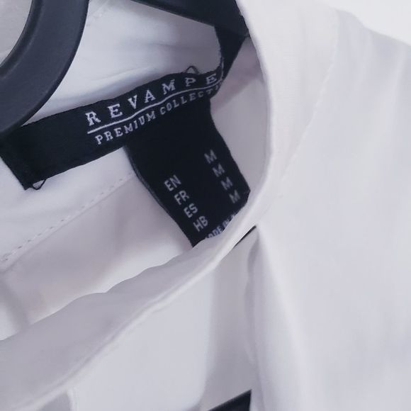 Revamped Fancy pure white shirt - Picture 3 of 4